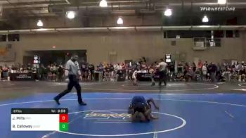 67 lbs Quarterfinal - Jackson Mills, Grindhouse vs Brian Calloway, Sherman Challengers