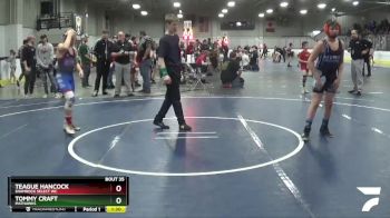 130 lbs Champ. Round 2 - Tommy Craft, Mathawks vs Teague Hancock, Shamrock Select WC