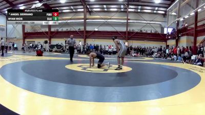 138 lbs Cons. Round 4 - Angel Serrano, Pomona vs Ryan Rios, Blair Academy