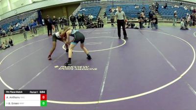 14U Boys - 132 lbs 7th Place Match - Asher Anthony, Richmond Wrestling Club vs Brycen Green, Wentzville Wrestling Federation