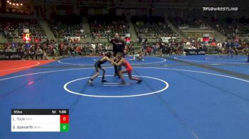 55 lbs Quarterfinal - Logan Tuck, The Apex Wrestling School vs Dayton Spexarth, Team Brawlers (KS)