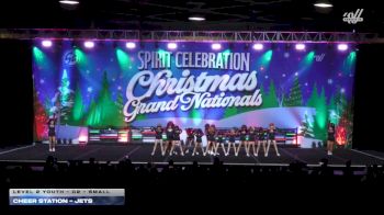 Cheer Station - Jets [2025 L2 Youth - D2 - Small] 2025 Spirit Celebration Christmas Grand Nationals