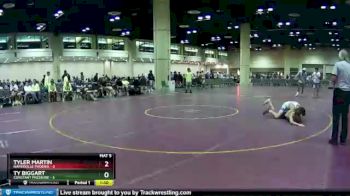 113 lbs Round 4 (10 Team) - Tyler Martin, Naperville Phoenix vs Ty Biggart, Constant Pressure