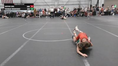 64 lbs Round 1 (6 Team) - Justus Lisa, Broad Axe WA White vs Thomas Mignogno, Revival Blue