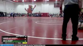 106 lbs Cons. Round 2 - Bryce McNees, Warsaw Community vs Landon Jay Maxwell, Greenwood Wrestling Club