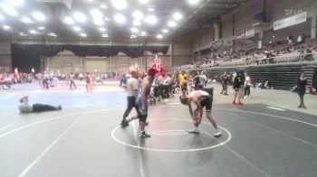 144 lbs 5th Place - Malachai Benabides, Steel City Reloaded WC vs Isaiah Vigil, Pikes Peak Warriors