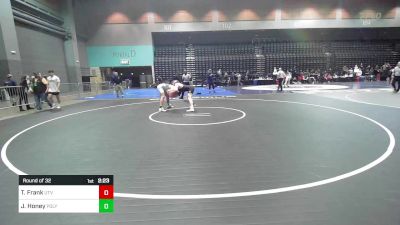 174 lbs Round Of 32 - Trevor Frank, Utah Valley vs Jake Honey, Cal Poly