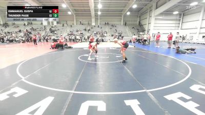 145 lbs Consolation - Emmanuel Gusfa, NJ vs Thunder Page, KS