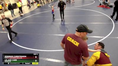 5th Place Match - Leland Carr, Minnesota vs Jennings Christenson, Forest Lake Wrestling Club