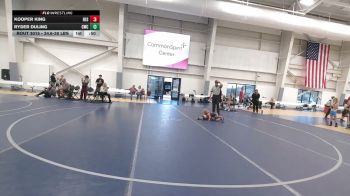 34.6-38 lbs Champ. Round 3 - Kooper King, Box Elder Stingers vs Ryder Duling, Chargers Wrestling Club