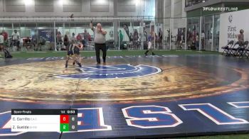 49 lbs Semifinal - Christian Carrillo, Elite Athletic Club DZ vs Zayd Guelde, Youngbloods