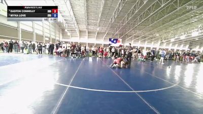 157 lbs Cons. Round 2 - Easton Connelly, Sanderson Wrestling Academy vs Myka Love, Sanderson Wrestling Academy