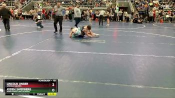 115 lbs Cons. Round 4 - Ayden Swedberg, Moen Wrestling Academy vs Lincoln Unger, Lincoln Squires