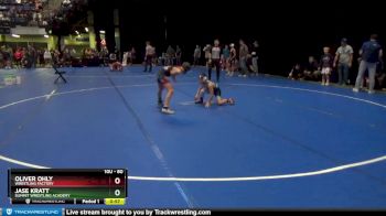 80 lbs Cons. Round 1 - Jase Kratt, Summit Wrestling Academy vs Oliver Ohly, Wrestling Factory