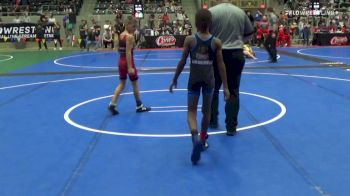 64 lbs Semifinal - Keshawn King, Pitbull Wrestling Academy vs Jaxon Shaffer, Hilldale Youth Wrestling Club