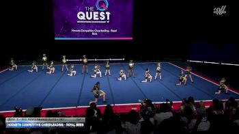 Hornets Competitive Cheerleading - Royal Bees [2026 L2 - Rec Performance Elite - 10Y Day 1] 2026 The Quest