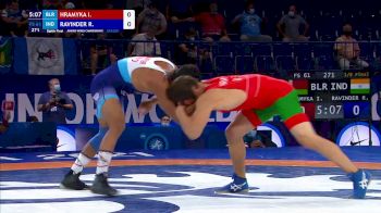 61 kg Round Of 16 - Ivan Hramyka, BLR vs Ravinder Ravinder, IND