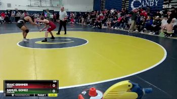 138 lbs Cons. Round 3 - Isaac Grimmer, Sandy vs Samuel Gomez, Century