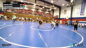 110 lbs Semifinal - Armond Goree, Raw Wrestling Club vs Olan Garrison, Coweta Tiger Wrestling