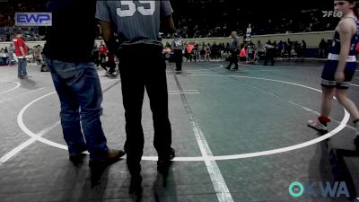 82 lbs Quarterfinal - Rhiley Coffey, Marlow Outlaws vs Joslynn White, Skiatook Bulldog Wrestling