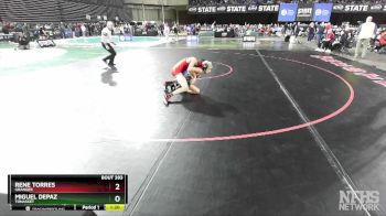 1B/2B 106 1st Place Match - Miguel Depaz, Tonasket vs Rene Torres, Granger