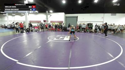 120 lbs Declan Dahl, Minnesota Blue vs Ethan Escobar, California