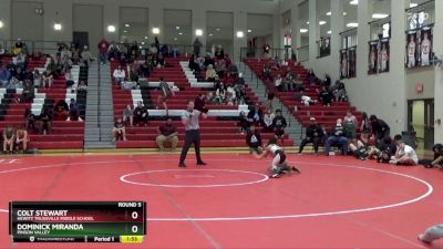 77 lbs Round 5 - Dominick Miranda, Pinson Valley vs Colt Stewart, Hewitt Trussville Middle School