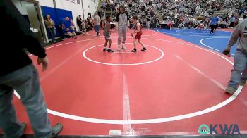 75 lbs Quarterfinal - Kieran Blake, R.A.W. vs Derrick Miller, Grove Takedown Club