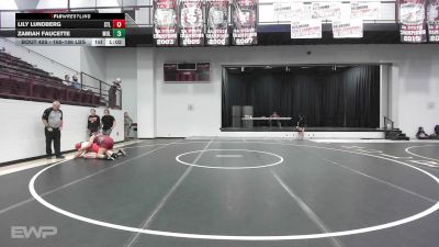 165-186 lbs Rr Rnd 3 - Lily Lundberg, Stilwell vs Zamiah Faucette, Muldrow