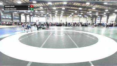 85 lbs Round Of 64 - Asher Asad, GA vs Caleb Fralick, PA