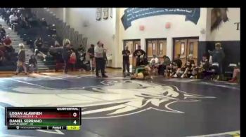 182 lbs Quarters - Logan Alawneh, TEMECULA VALLEY B vs Daniel Serrano, SLAM Academy