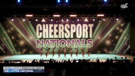 ICE - Little Lightning [2026 L1 Mini - Small - A Day 1] 2026 CHEERSPORT National All Star Cheerleading Championship