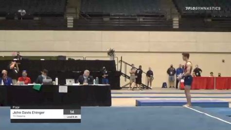 John Davis Ehinger - Floor, TX Dreams - 2021 USA Gymnastics Development Program National Championships