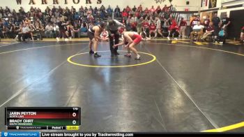 170 lbs Round 4 - Jarin Peyton, North Linn vs Brady Ohrt, South Winneshiek