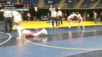 145 lbs Round Of 16 - Reese Norley, Faith Christian vs Grayson Helms, Downingtown