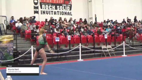 Alyvia Hart - Floor, Colorado Gym Inst. - 2021 Region 3 Women's Championships