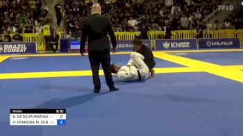 ALEHANDER DA SILVA MARIANO vs HEITOR FERREIRA M. SENRA 2024 World Jiu-Jitsu IBJJF Championship