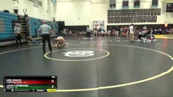 182 lbs Round 1 (3 Team) - Joe Smack, Thompson Valley vs Levn Camirand, Poudre