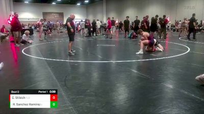 132 lbs Cons. Semi - Ricardo Sanchez Ramirez, US Territory vs Christian Stibich, Florida