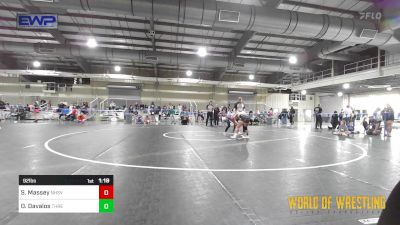 92 lbs Quarterfinal - Samantha Massey, New Hartford-Saquoit Valley vs Olivia Davalos, THRESHOLD WC