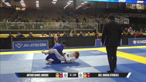 Joel Joshua Stroehle vs Arturo Daniel Amodio 2025 Pan Jiu Jitsu IBJJF Championship