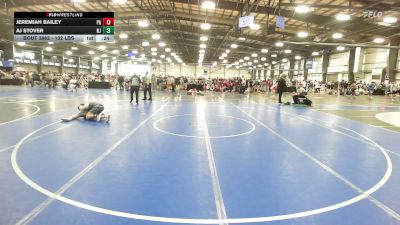 132 lbs Round Of 32 - Jeremiah Bailey, PA vs Aj Stover, NJ