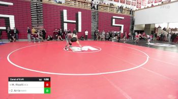175 lbs Consi Of 8 #1 - Malakai Risotti, Bristol County/Dighton Rehoboth vs Zach Arria, Wakefield