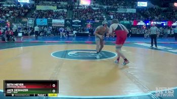 A - 205 lbs Semifinal - Jace DeShazer, Libby / Troy vs Seth Meyer, Lockwood (Billings)