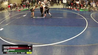 100 lbs Cons. Round 2 - Iker Almaraz, Shootbox vs Daxten Frandsen, Panguitch