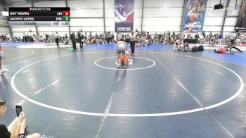 120 lbs Rr Rnd 1 - Mattex Adams, Capital City Wrestling Club vs Ryder Borich, Buffalo Valley Blue