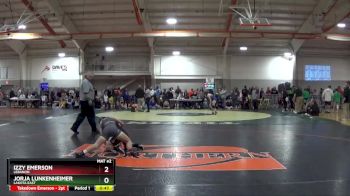 115 lbs Cons. Round 2 - Jorja Lunkenheimer, LAKOTA EAST vs Izzy Emerson, LEBANON