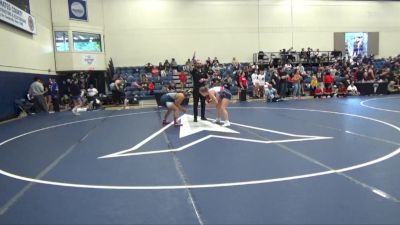 160 lbs Cons. Round 5 - Kaylianna Mazzucchi, Southwestern Oregon Community College vs Mariz Soliman, Vanguard