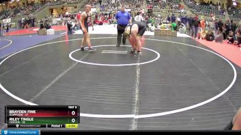 287 lbs Finals (8 Team) - Riley Tingle, Cascade vs Brayden Fink, Scappoose