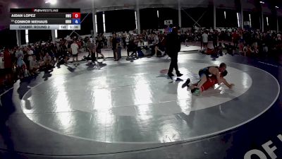126 lbs Champ. Round 2 - Aidan Lopez, NWo Wrestling Club vs Connor Niehaus, Ohio